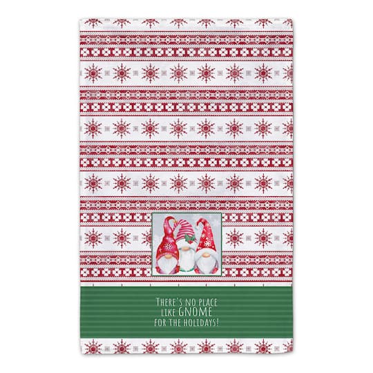 No Place Like Gnome Tea Towels - Set of 2